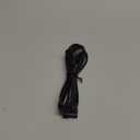 AGVEE 5ft TV Power Cord, 90 Degree Angled L-Shaped UL Listed 2-Prong AC Power Cable IEC C7 C8 Compatible with Samsung LG Sony Insignia Apple TV LCD LED, Vizio Roku JBL Partybox, Black