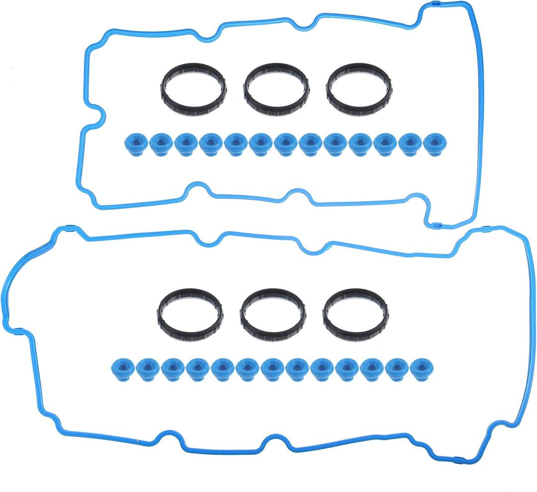 X AUTOHAUX Valve Cover Gasket Set for Ford Escape 3.0L V6 2006-2008 for Mazda Tribute 3.0L V6 2005-2006 for Mercury Mariner 2005-2006 VS50708R