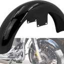 19 inch Front Fender Mudguard Fit for Harley Touring Road King FLHR Electra Glide FLHT Street Glide FLHX CVO Road Glide Custom Baggers Gloss Black