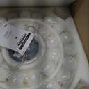 Modern Ring Chandeliers 2 Rings Bubble Chandelier Round Pendant Light Gold, 2-Ring Dia 16"+24"