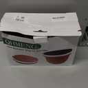 Silicone Liners for KitchenAid 5 Qt Tilt-Head Stand Mixer(Only), Odourless,Thicker, Cold/Heat-Resistant & Non-Stick, Easy Clean, Fits 5 Quart Mixing Bowl, Set of 3 with Lids (Red+White+Black)