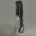 VOCOSTE Detangling Hair Comb, Double Row Tooth Hair Comb Hairdressing Styling Tool for Curly Hair, Black, 7.87"x1.77"