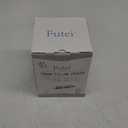 FUTEI Teal Decorative Throw Pillow Covers 20x20 Inch Set of 2, Square Soft Faux Rabbit Fur Big Striped Cushion Cover,Home Decor for Couch Sofa Bed Living Room