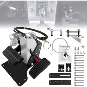 Right Hand Drive Conversion Kit Universal Passenger Side Universal Gas and Brake Pedal RHD Conversion Kit for Driver Ed Training Vehicle,Instructors,Postal Vehicle # Replace ACAR-B7D