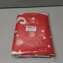 Christmas Banner 70.87x43.31 Inch Red Santa Snowman and Christmas Tree Design Polyester Wall Hanging Holiday Indoor Outdoor Decoration for Door Porch Party Home Display (Colorful 0762)