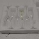 UMI UMIZILI Classic Champagne Flutes, Set of 12, 6 Oz Premium Stemmed Champagne Glasses, Sparkling Wine Glass, Crystal Clear
