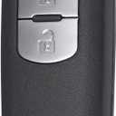 Key Fob Keyless Entry Fits for Mazda 3 2014-2018 / CX3 2016-2020 / CX5 2012-2019 Remote Control Key Replacement 3 Button 49 Chip WAZSKE13D01 KDY3-67-5DY 315MHz