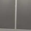 No Sectional Assembly Tension Curtain Rod 56-104 Inch, 1" Diameter Spring Long Adjustable Shower Curtain Rods for Bathroom Windows Closet No Drilling No Rust, White