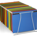 Officemate Universal Hanging File Frame, Letter and Legal Size, Rails 24 to 27, Steel, 1 Set (91966)