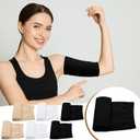 6 Pcs PICC Line Sleeve Cover PICC Line Shower Cover Fashionable Breathable Upper Arm Sleeves for Women Men (Multicolor,X-Large)