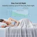 Bedsure Cooling Comforter King Size - Cooling Blankets for Hot Sleepers, Lightweight Comforter for Summer with Dual-Sided Cool Tech, Soft Breathable Cold Blanket for Sleeping, Grey, 102x90 Inches