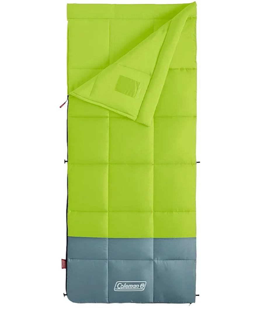 Coleman Kompact Sleeping Bag, Indoor/Outdoor Lightweight Sleeping Bag for Adults, 20°F/30°F/40°F Options for Camping, Hiking, Backpacking with Included Compression Sack