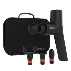 PROfit Percussion Muscle Massage, Rechargeable Deep Tissue Full-Body Massager with Multiple Attachments