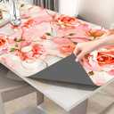 Self Adhesive Wallpaper 23.6239.37 Inch, Waterproof Removable Furniture Film, Pink Rose Marble Decorative Film for Kitchen, Desk, Wall., 23.6"W x 39.4"L