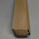 Munzong Headband Holder 52x17 inch, 2 Pack Bow Organizers for Baby Girls, Large Nursery Wall Hanging Back Door Bow Holder Shelf w/ 60 Hooks, 5 Tier Hair Accessories Organizer Storage for Toddler Kids (Beige)