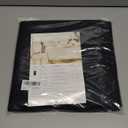 Veblandy Swirl Jacquard Tablecloth Waterproof Stain Resistant Table Cloth for Kitchen Dinning Decoration Picnic Outdoor Rectangle 60√ó104 Inch, Black