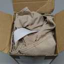 Biscaynebay Wrap Around Bed Skirts for King & Cal King Beds 16" Drop, Sand Adjustable Elastic Dust Ruffles Easy Fit Wrinkle Resistant Silky Luxurious Fabric Machine Washable