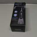 H2ofloss Water Dental Flosser Teeth Pick -Portable Oral Irrigator with 5 Modes, Rechargeable IPX7 Waterproof Orthodontic Teeth Cleaner Pick Cordless for Home Travel-300ml Water Tank (Black)