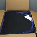 downluxe Chair Cushions for Dining Chairs, Waterproof Kitchen Chair Pads, Non-Slip Dining Seat Cushion with Ties, 17" x 16" x 2.5", Blue, 4 Pack