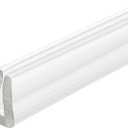 uxcell U Channel Edge Trim, 11.5ft Length Rubber Guard Seal Strip Edge Protector Fit for 1-2mm Edge, (9/32" W x 5/32" H) Clear