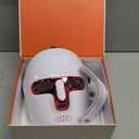 Red Light Therapy for Face, LED Face Mask Light Therapy Adjustable Brightness with 7 Color Led, Cordless & Rechargeable, Red Light Mask for Anti-Aging, Skin Brightening and Rejuvenation