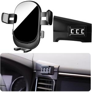 Car Phone Holder for Mitsubishi Outlander Auto Accessories [Only for 2014-2021 Outlander] [Auto Lock Hands Free Cell Phone Mount Car fits for iPhone & All Smartphones]
