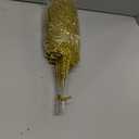 Christmas Glitter Stems 24pcs Artificial Pine Tree Picks for Christmas Tree Ornaments fillers, DIY Xmas Wreath, Crafts, Garland, Holiday, Party, Wedding and Home Decoration(Gold)