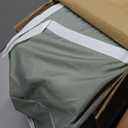 Baby Delight Lunaire Full Size Crib | Breathable Mesh Baby Crib | Tool-Free Assembly Baby Bed | 100% GOTS Certified Organic Cotton Fabric | Organic Sage