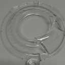 Pouring Shield for Kitchen aid 4.5-5QT Mixer Stainless Steel Bowl, Safety Pouring Shield for kitchen aid accessories and attachments, for kitchenaid mixer attachments for stand mixer (Transparent)