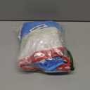 48 Inches Blue Christmas Tree Skirt Rustic Thick Xmas Tree Skirt with Snowflake Winter Happy New Year Decoration for Home Holiday Party (Blue and White)