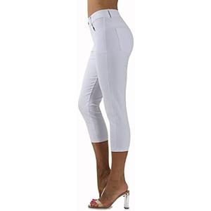 Prolific Health Women's Jean Look Jeggings Tights Slimming Many Colors Spandex Leggings Pants Capri M
