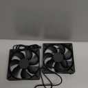 UMLIFE 2PACK 120mm 5V USB Computer PC Fan, 120mm Fan 5V USB Brushless 12025 120x25mm for Cooling PC Computer Case CPU Coolers Radiators