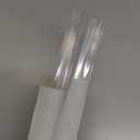 2-Pack Ultra Clear Shower Door Bottom Seal (1/4'' X 39'', Polycarbonate) Frameless Glass Shower Door Seal Strip Shower Door Sweep - Stop Shower Leaks and Create a Water Barrier