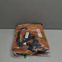 QeeLink Leather Welding Apron with 6 Pockets - Heat & Flame-Resistant Apron, 24'' X 42'', Adjustable M to XXXL (Brown)