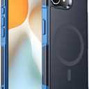 Temdan Designed for iPhone 16E Case Magnetic,[Compatible with Magsafe][Military Grade Drop Protection] Dropproof Heavy Duty Tough Rugged Shockproof Phone Case for iPhone 16E (6.1")-Seablue