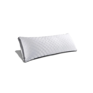 Oubonun Premium Adjustable Loft Quilted Body Pillows - Firm and Fluffy - Quality Plush - Down Alternative - Head Support Pillow - 21"x54"
