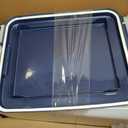 IRIS USA Dog Food Storage Container, Up to 54 lbs, Navy/Pearl, Made in USA