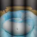 DUMOS 3 Inch Gel Memory Foam Mattress Topper King - Blue Soft Mattress Topper King Size for Back Pain, CertiPUR-US Certified, RV, Camper, CertiPUR-US Certified, Blue