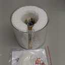 Modern Brass Semi Flush Mount Light Fixture for Entryway & Hallway, Gold Finish (Brass 1 Pack)