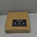 Juvale Honeymoon Fund Box Wedding Decorations for Reception - 7 x 7 Inch Wooden Rustic Wedding Card Box