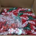 Dolicer 6 FT Pop Up Christmas Tree with Lights, Collapsible Christmas Trees with Abundant DIY Ornaments, Remote Control & 180 Colorful LED Lights, Easy Assemble Pretty Xmas Trees Holiday Party Decor