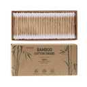 Bamboo Cotton Swabs 500 Count Natural Buds 100% Biodegradable Organic Wooden Sticks for Ears Makeup Safety Mouth Travel Clean Skin Club