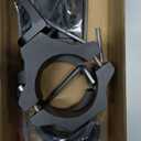 ZIDIYORUO Light Bar Mounts for UTV/Jeep/Truck - Fits 1.75" to 2.25" Big Roll Bars | 24-Position for 360° Rotation, Aluminum Alloy Brackets Durable Holding LED Light Bars & Cube Lights (2pcs)