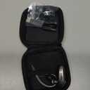 Bluetooth Headset, V5.0 Ultralight Wireless Headphone Cell Phone Earpiece with Mic Headsetcase,Volume Control, Handsfree Earbud,Compatible with Android/iPhone/Smartphones/Laptop (Black)