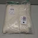 NICETOWN Natural Linen Curtains 84 inch Long 2 Panels Set, Grommet Top Thick Linen Burlap Semi Sheer Vertical Drapes Privacy Assured with Light Filtering for Bedroom/Living Room, W55 x L84