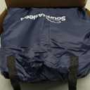 SoundAsleep Products Dream Series Luxury Air Mattress, ComfortCoil Technology, Built-in High Capacity Pump for Home, Camping- Double Height, Adjustable, Inflatable Blow Up, Portable (Queen Size) (Blue)