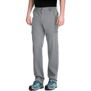 clothin Men's Elastic-Waist Travel Pant Stretchy Lightweight Pant Multi-Pockets Quick Dry Breathable (42W x 32L)