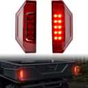 SAUTVS UTV Tail Lights for Polaris Ranger 1000 900 570/ General, Red LED Taillights Rear Brake Stop Lights for Polaris Ranger 900 XP 1000 570 Full Size RGR General 2015-2020 Accessories (2PCS)