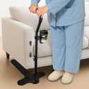 Chair Couch Stand Assist with Cup Holder & 6 Height Adjustable Settings - Stand Assist Aid for Elderly & Disabled, Cross Base Mobility Support for Sofa, Chair, Couch Use