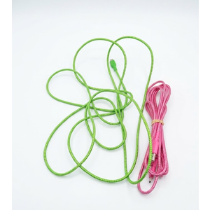 Cell Candy Charge And Sync Cable 10ft, Pink And Green